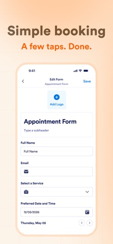 Jotform: Appointment Scheduler iPhone screenshot