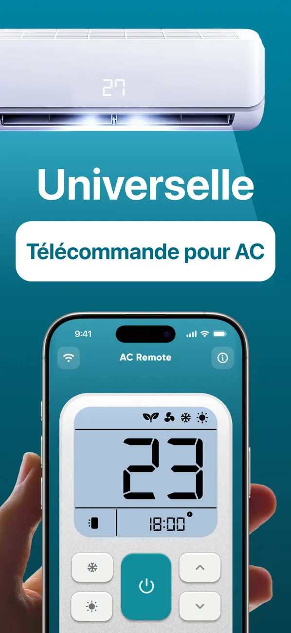 Screenshot #1 pour AC Télécommande Climatiseur