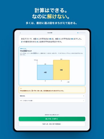 中学受験の算数 特殊算の解き方 iPad screenshot