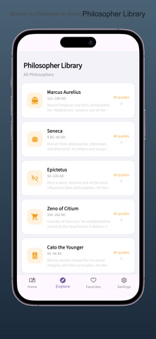 Stoic Drop – Daily Wisdom Screenshot 2 of 4