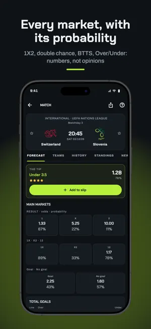 Bullet Bet Predictions screenshot 2