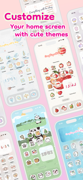 Theme Store: widget changer Screenshot 1 of 6