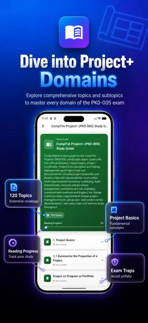 Project+ PK0-005 Practice Test screenshot 4