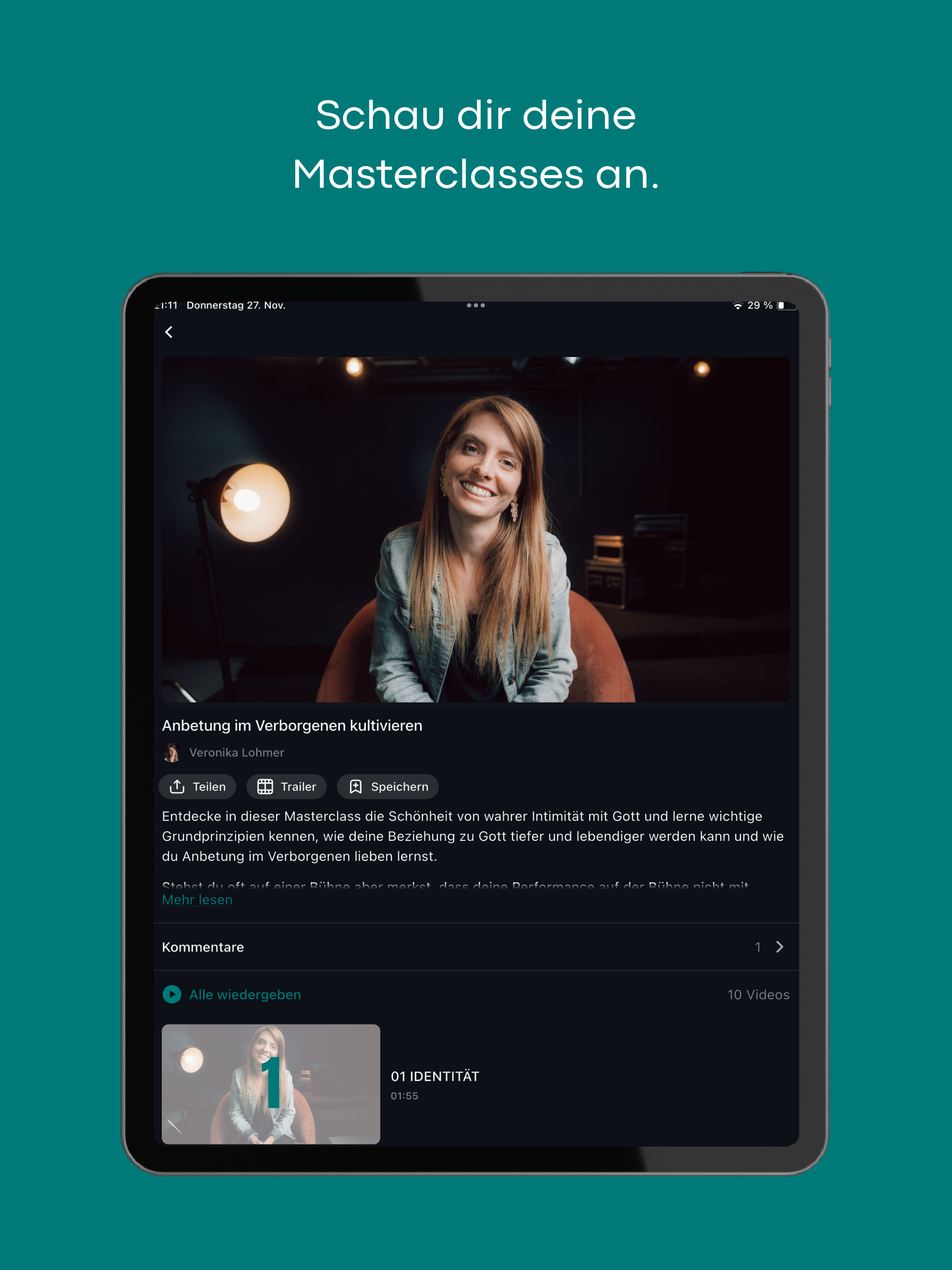 Worship Masterclass