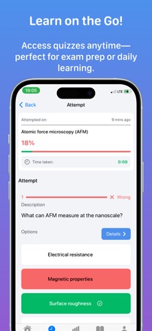 Nanotechnology iPhone screenshot