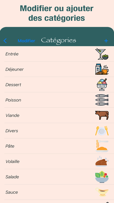 Screenshot #3 pour Mon livre de cuisine