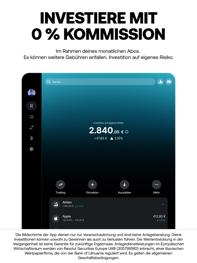 ‎Revolut Bank Mobile Finanzen Screenshot