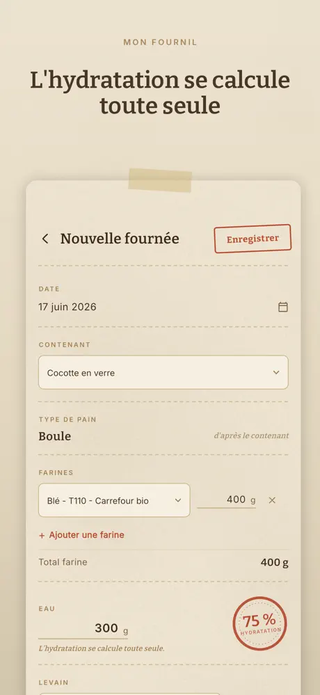 Mon Fournil – Pain maisonアプリ screenshot 3