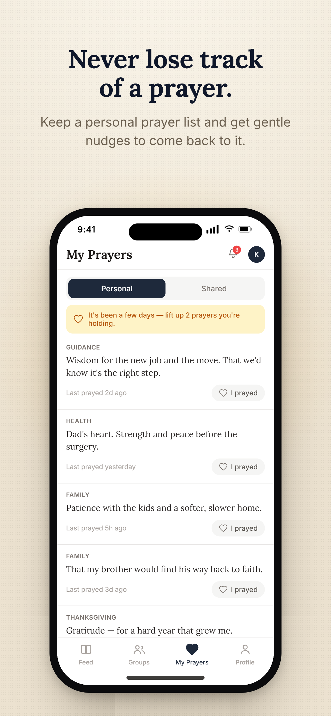 VeriPray screenshot 3