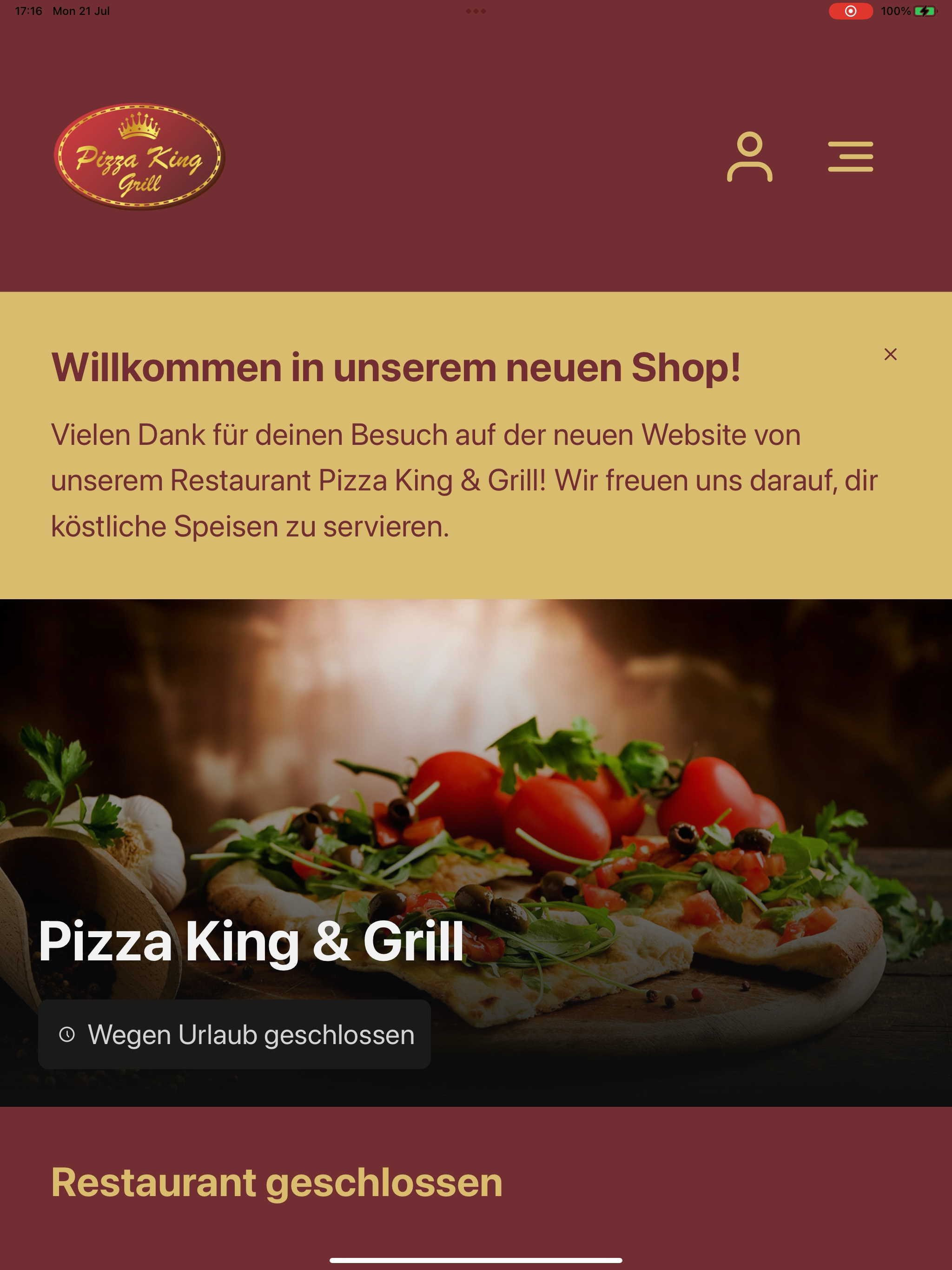 Pizza King & Grill screenshot 5
