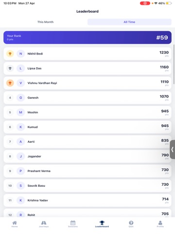 App screenshot