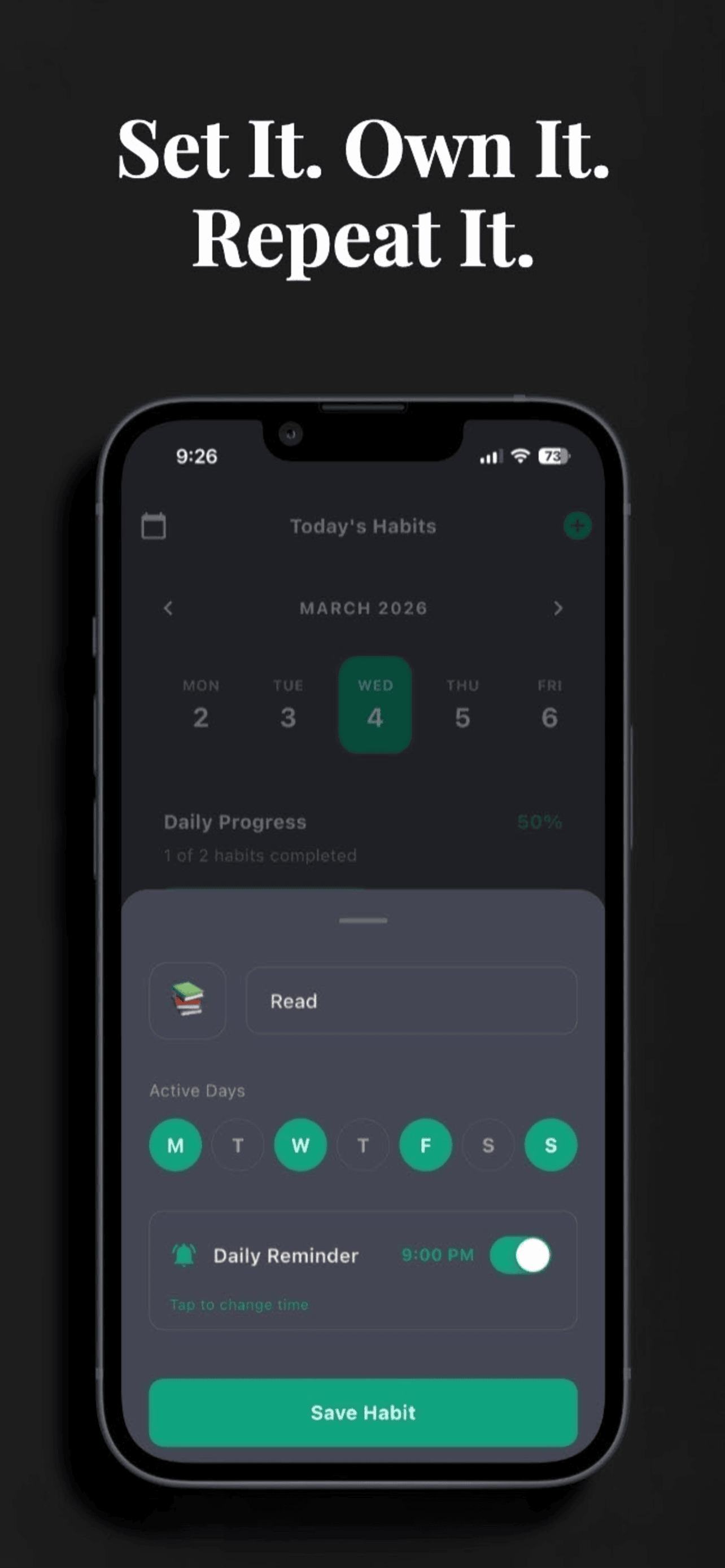 Habiloop - Habit Tracker screenshot 2