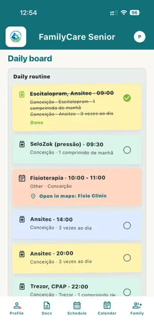 FamilyCare Senior screenshot 1