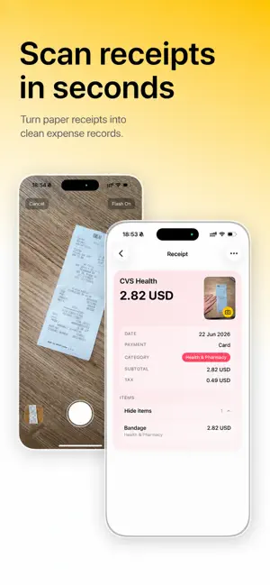 Receipt Scanner: Expense & Tax screenshot 1