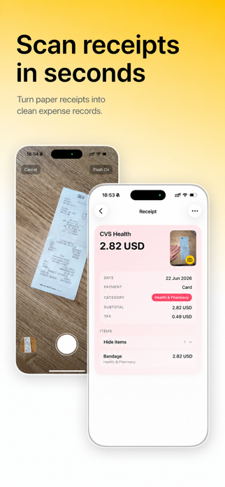 Receipt Scanner: Expense Log Screenshot 1 of 6
