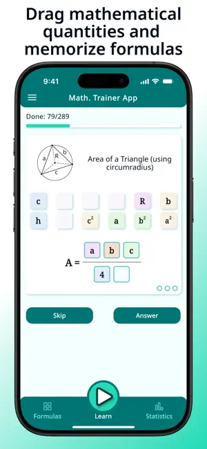 Math. Trainer App screenshot 3