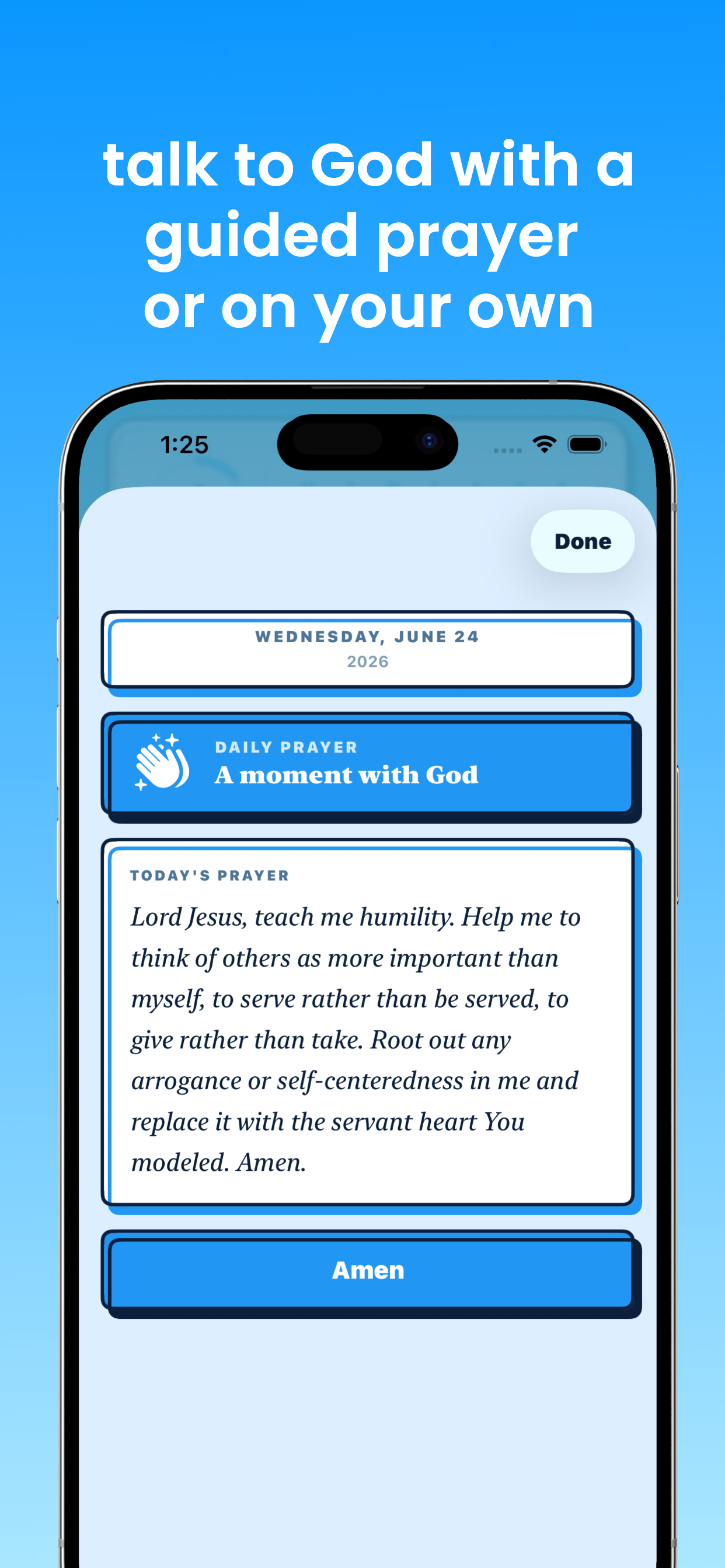 Bible: Prayer Lock