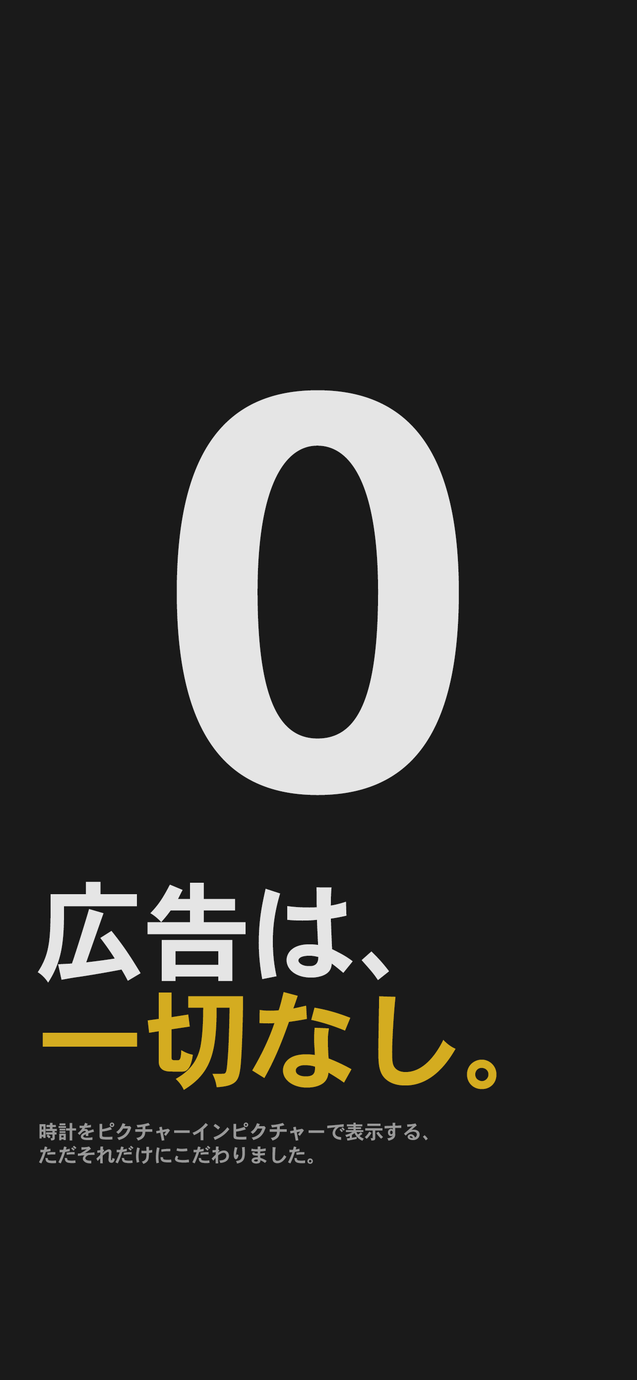 時計 PiP