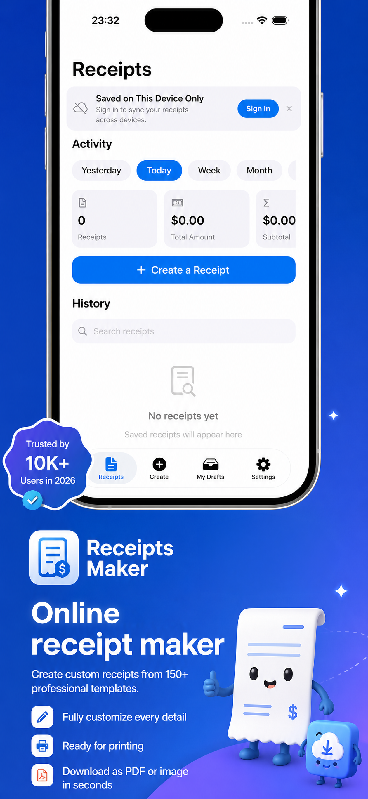 Receipts Maker screenshot 4