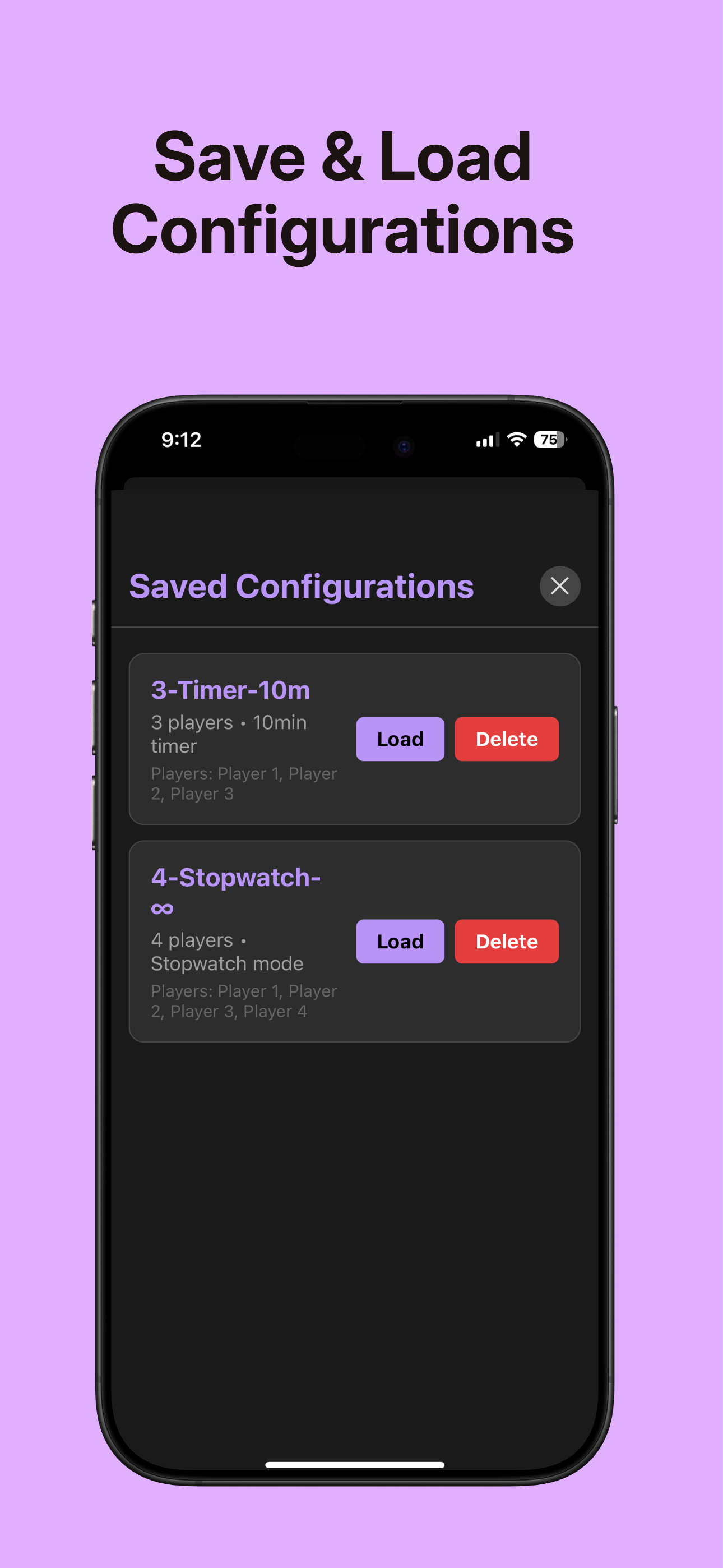 Tap Turn - Game Timer