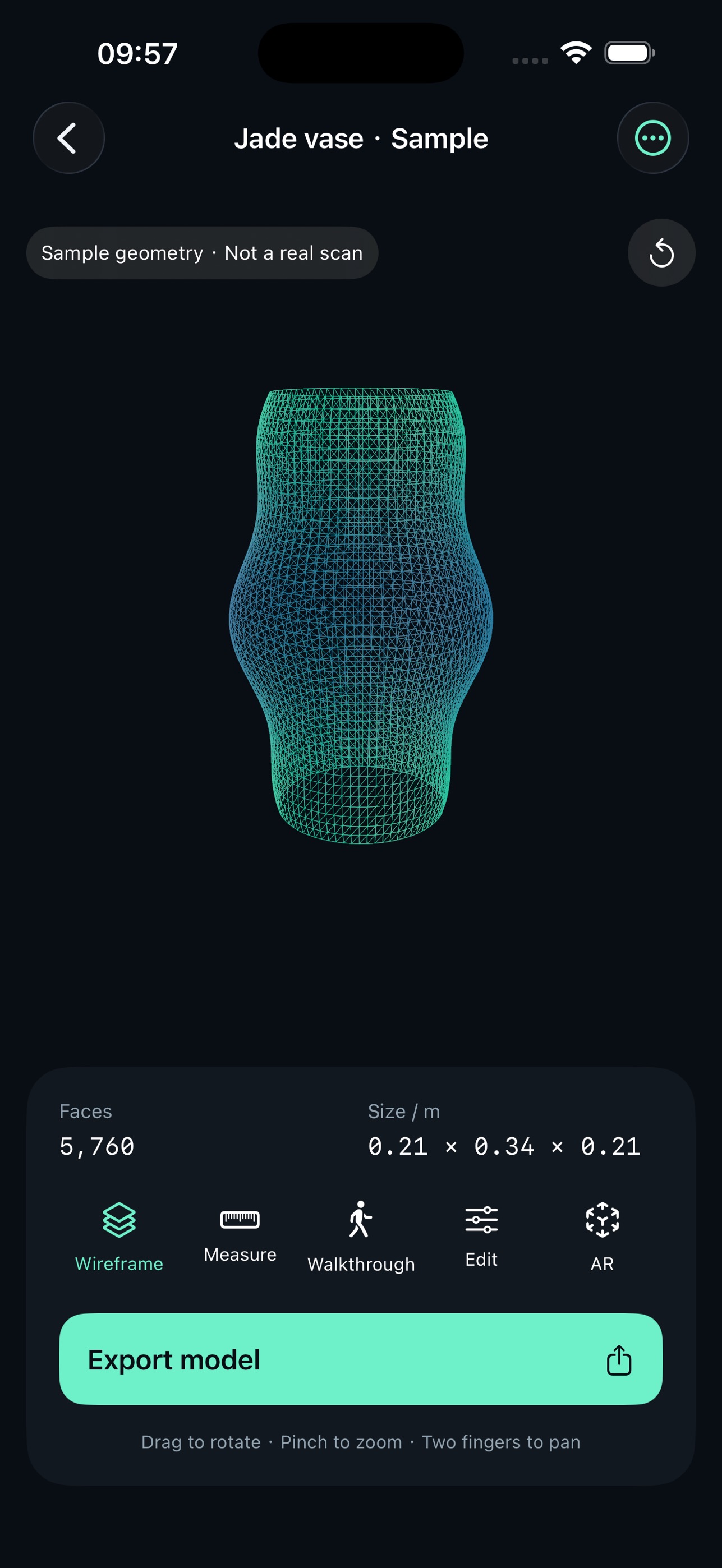 Screenshot 1 of Scan3D-Now