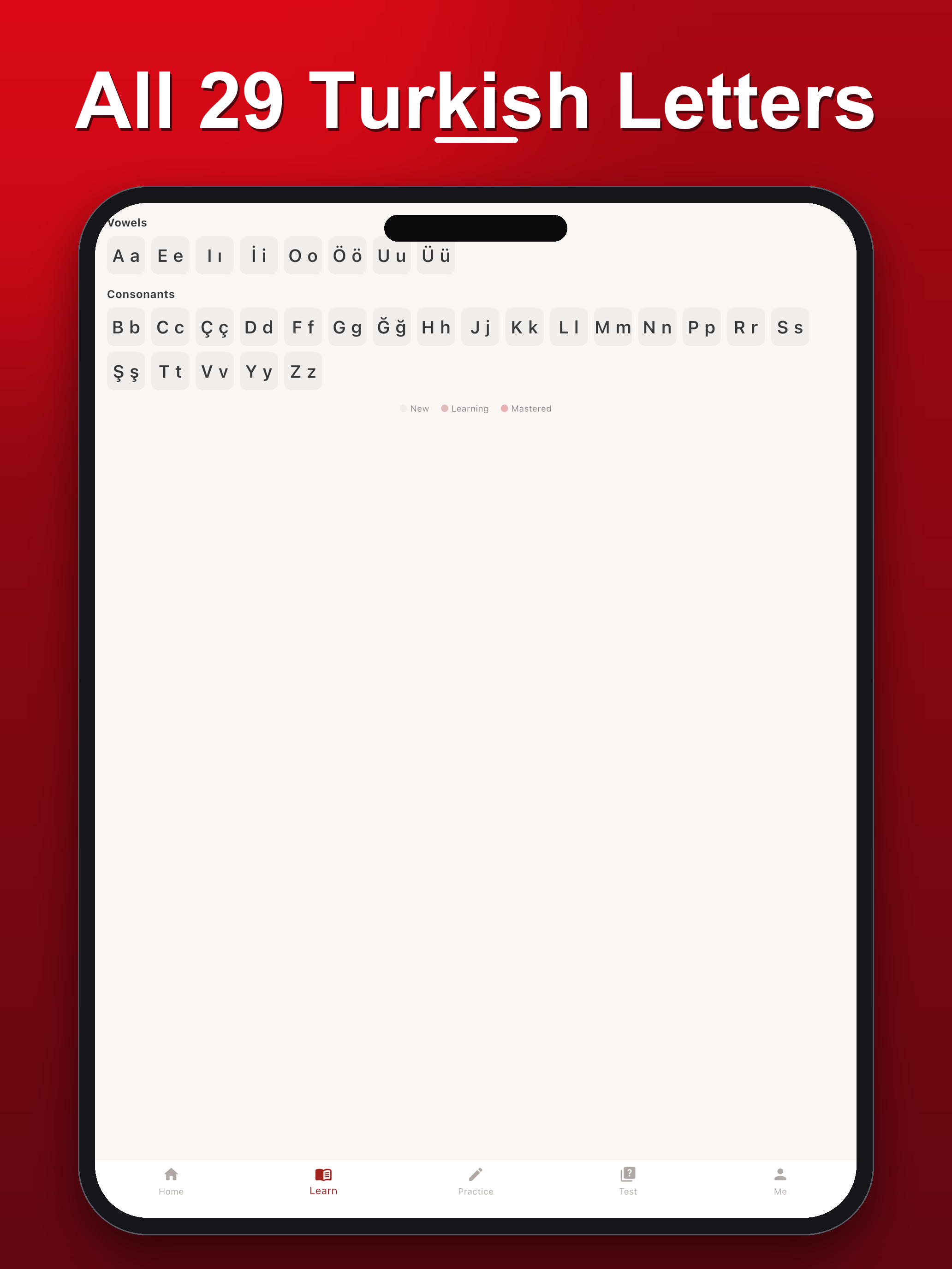 Learn Turkish Alphabet ABC screenshot 7
