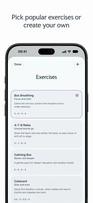 Frame: Focused Breathing screenshot 3 of 6
