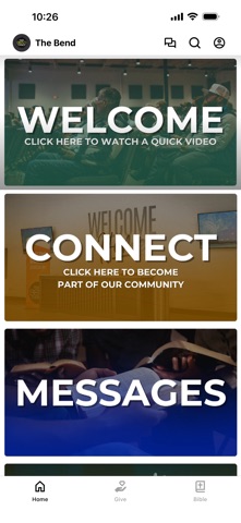 The Bend Church iPhone screenshot
