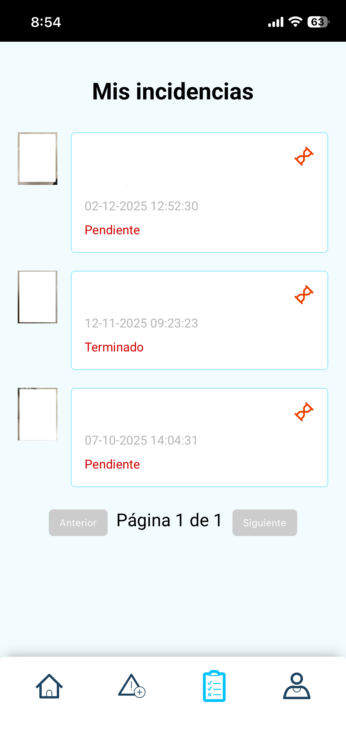Incidencias Tomares