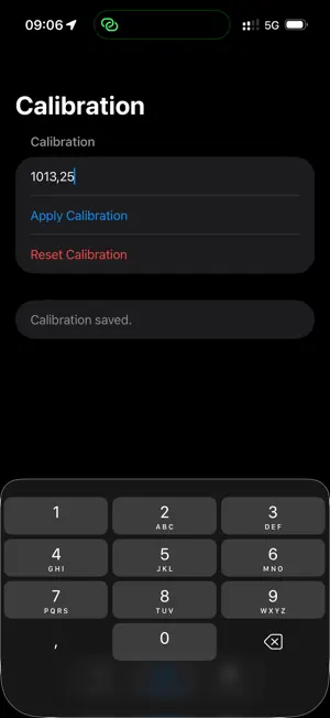 Barograph Widget Off-line screenshot 4