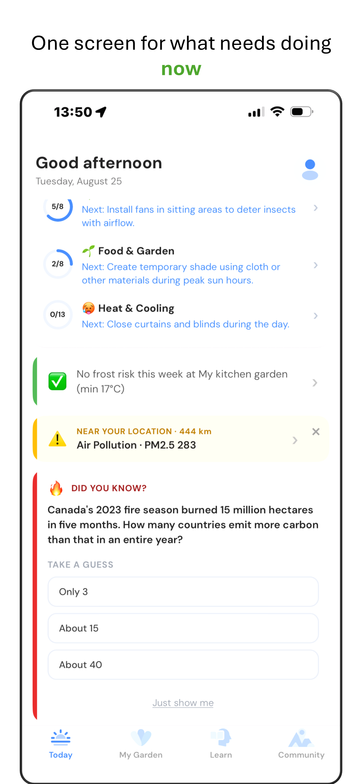 Earth United: Climate & Garden screenshot 6