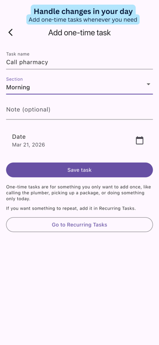 Daily Routine Checklist Screenshot 3 of 5