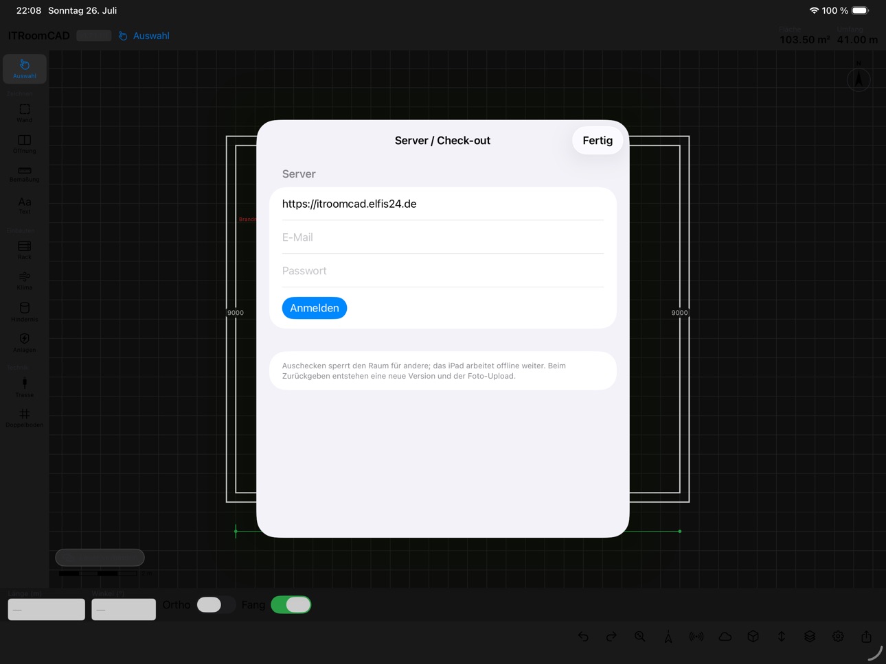 Screenshot 3 of ITRoomCAD Pro