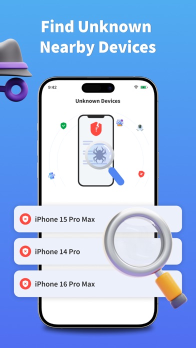 Prosec: Check Wifi & Phone App iPhone screenshot 5 - Productivity app