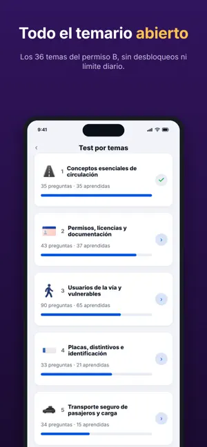 Test DGT Autoescuela 2026 screenshot 1