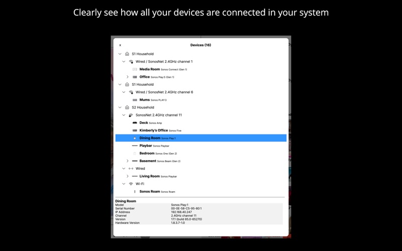 Phonos Ultimate for Sonos Screenshot 2 of 3