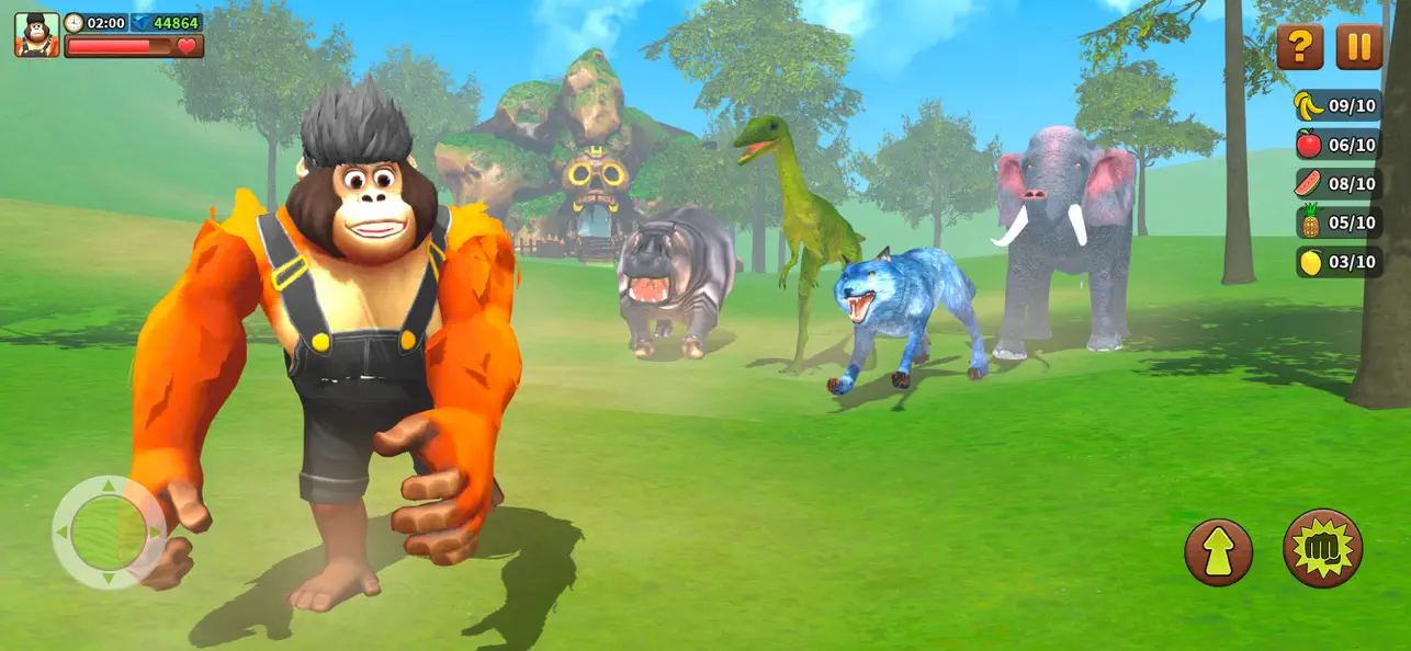 Screenshot #3 pour Simulateur de singe vie sauvag