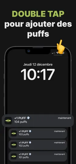 Capture d'écran de Smoking Tracker - Quit Vaping sur iPhone 4