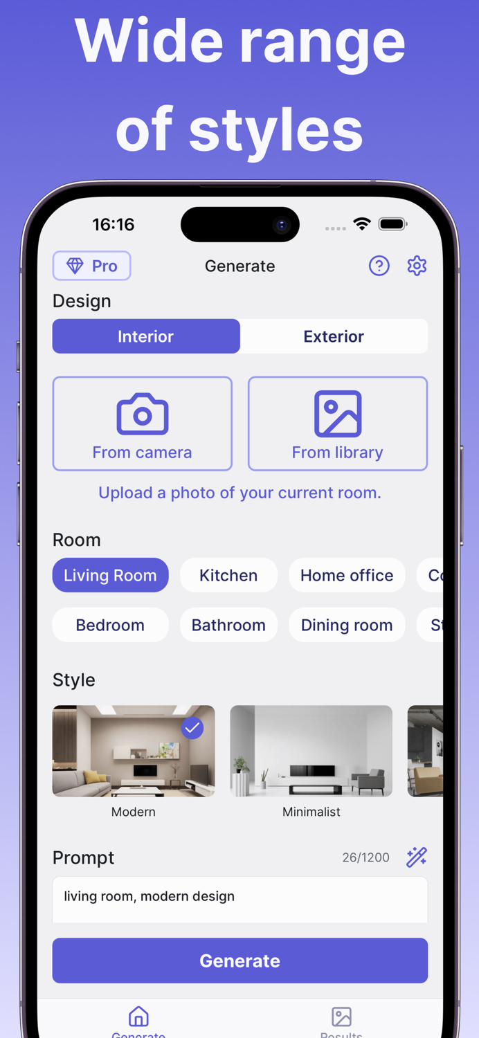 AI Designer - Interior Design