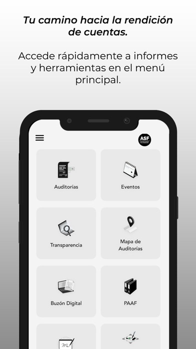 Screenshot #3 pour App Ciudadana ASF