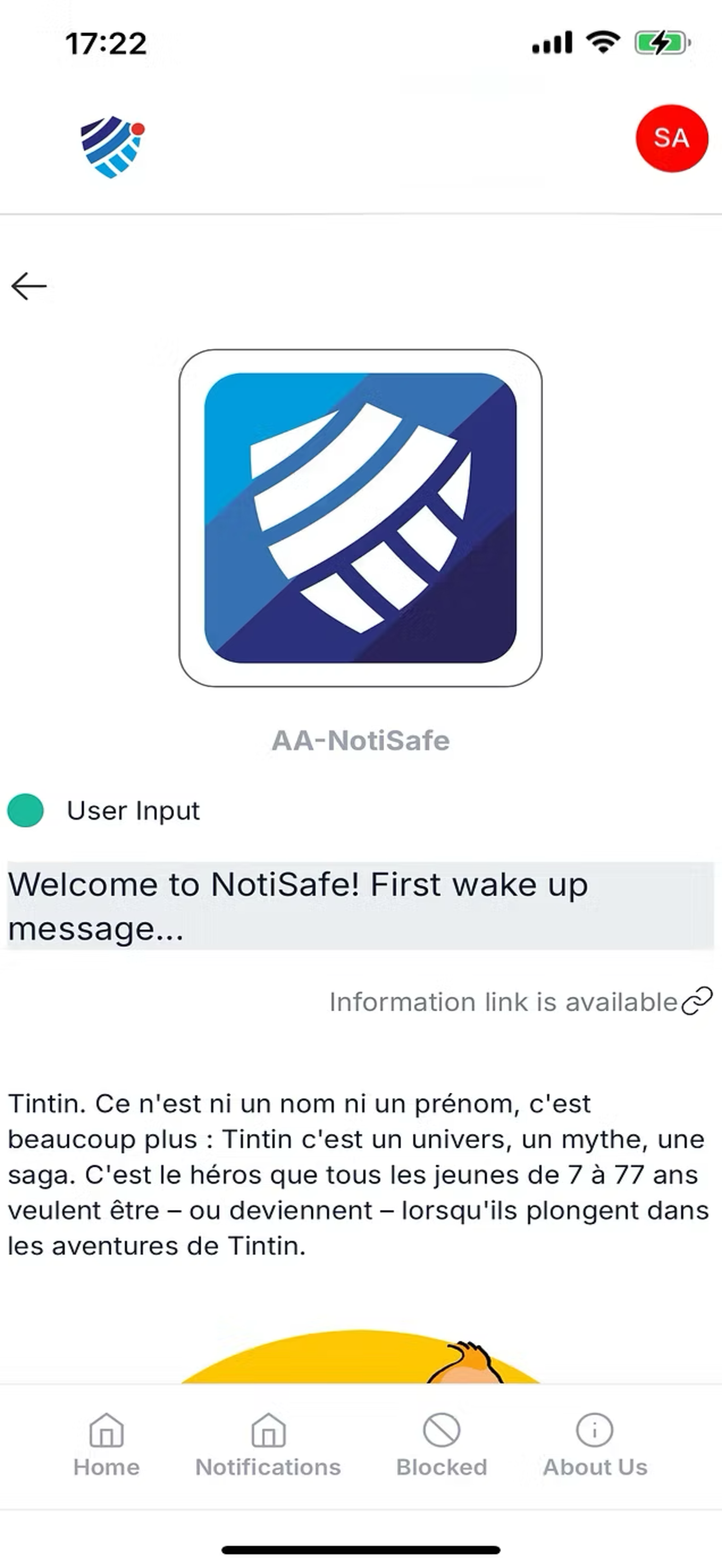 NotiSafe m2r