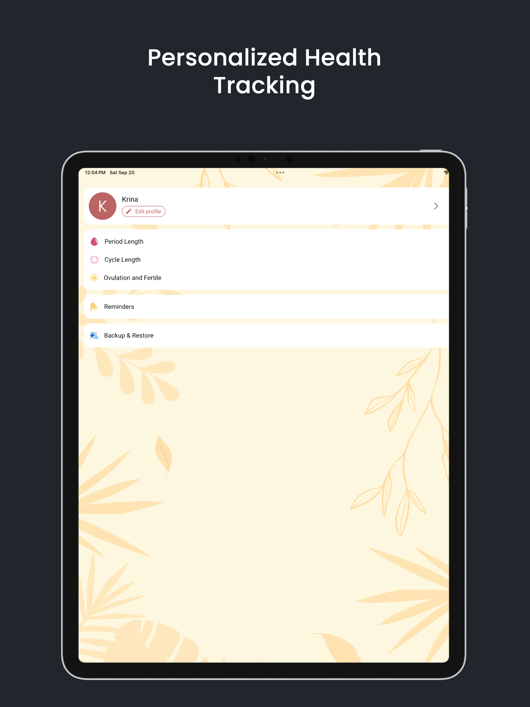 Bloom Period Calendar screenshot 9