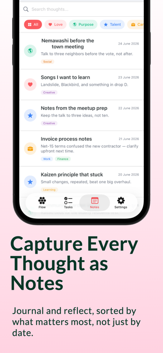 Ikigai Flow: Purpose & Tasks Screenshot 4 of 5