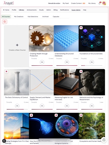 Anayati iPad screenshot