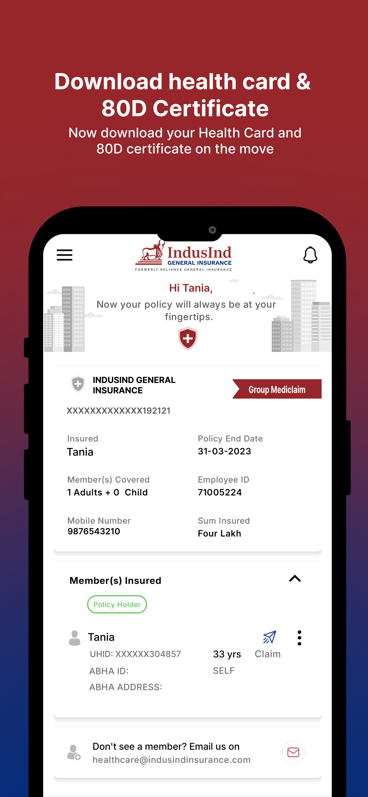 IndusInd Insurance