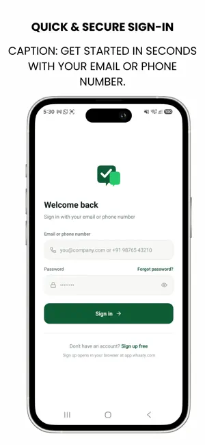 Whaaty: WhatsApp Business CRM screenshot 1