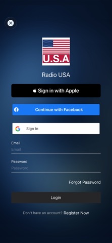 USA Radio: Live FM AM Online iPhone screenshot