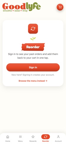 Goodlyfe Smoothie & Rewards screenshot 4