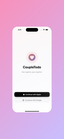 CoupleTodo Screenshot 1 of 5