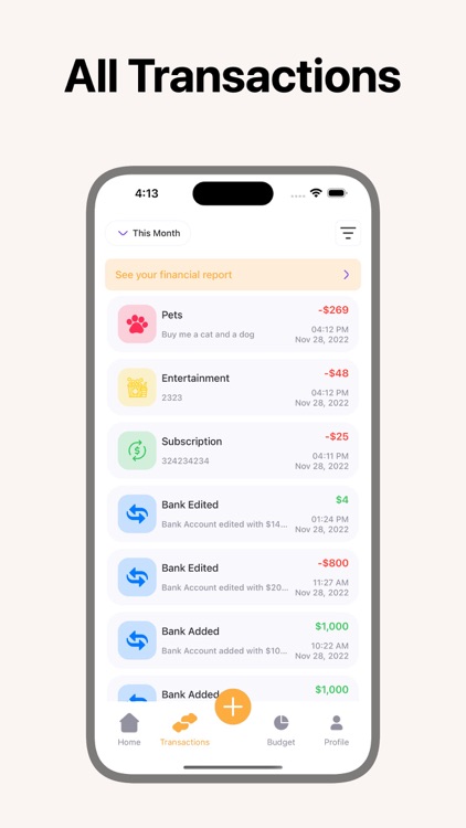 Swift Money - Expense & Budget